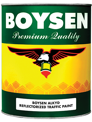 BOYSEN Alkyd Reflectorized Traffic Paint 